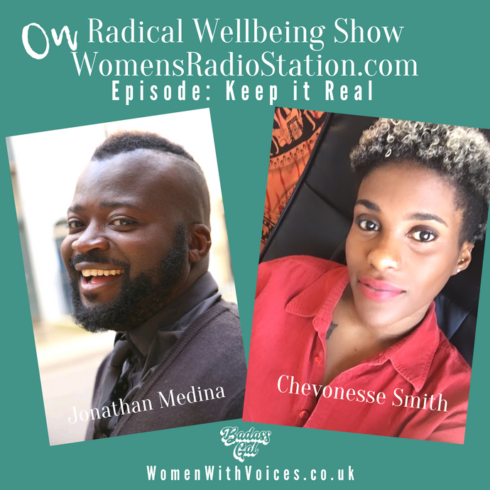 EPISODE: Talking Real Beauty with documentary film maker Johnathan Medina and Anxiety with Poet Chevonesse Smith