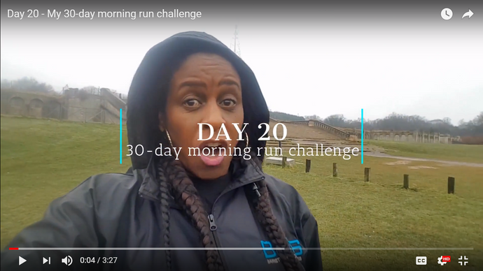 Day 20: My 30-day morning run challenge