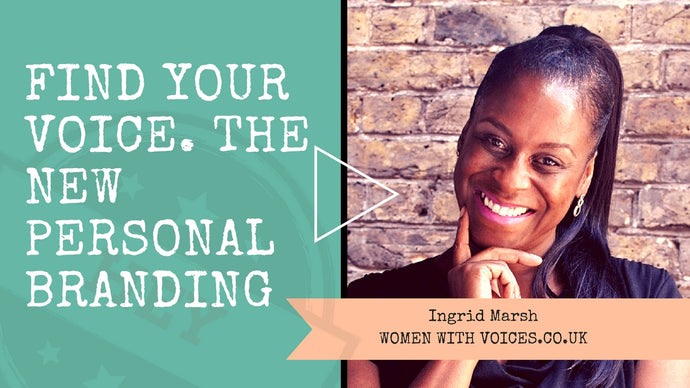 Find your voice - the new personal branding