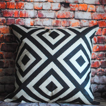 Soft Scandinavian print cushion cover