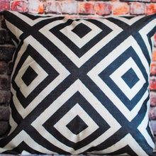 Soft Scandinavian print cushion cover